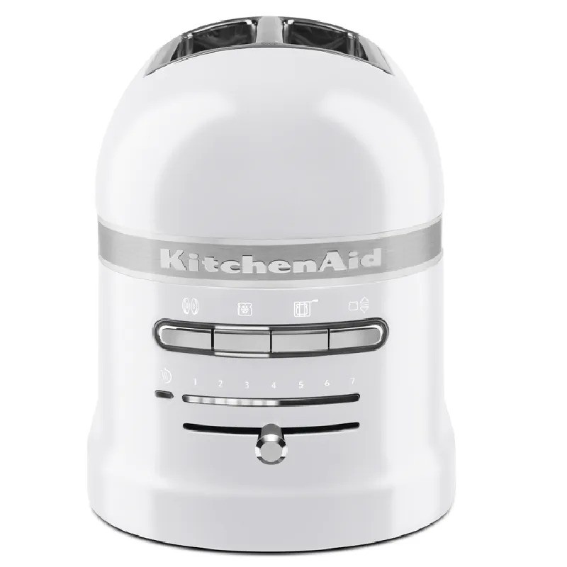 Comprar Tostadora KitchenAid 2 rebanadas blanco perla 5KMT2204EFP en Pepebar