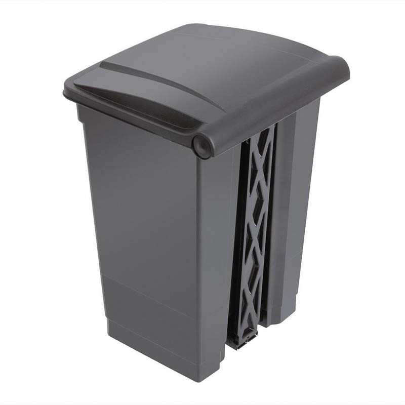 Comprar Cubo de basura a pedal Jantex negro 45 litros CW722 en Pepebar