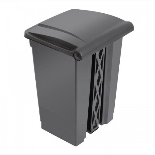 Comprar Cubo de basura a pedal Jantex negro 45 litros CW722 en Pepebar