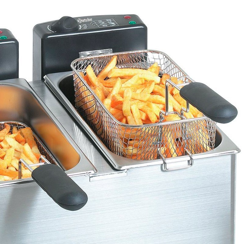 Comprar Freidora industrial dos cestas 2x3,6 litros MINI III Bartscher A165112 en Pepebar