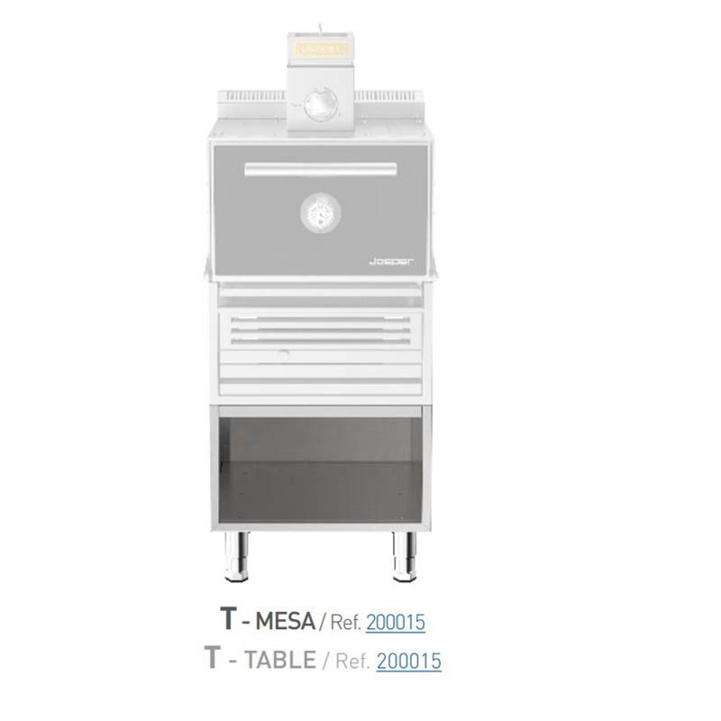 Horno brasa Josper 80 comensales con mesa HJX-PRO-S80-T Comprar Horno brasa Josper 80 comensales con mesa HJX-PRO-S80-T en Pepebar
