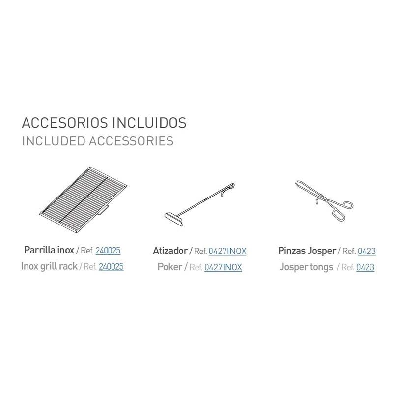 Horno brasa Josper 120 comensales con mesa HJX-PRO-M120-T Comprar Horno brasa Josper 120 comensales con mesa HJX-PRO-M120-T en Pepebar