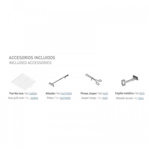 Comprar Horno brasa Josper 175 comensales con mesa y cajón HJX-PRO-L175-TD en Pepebar