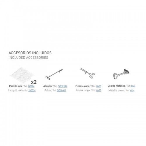 Comprar Horno brasa Josper 80 comensales Clase A con mesa y cajón HJA-PLUS-S80-TD en Pepebar