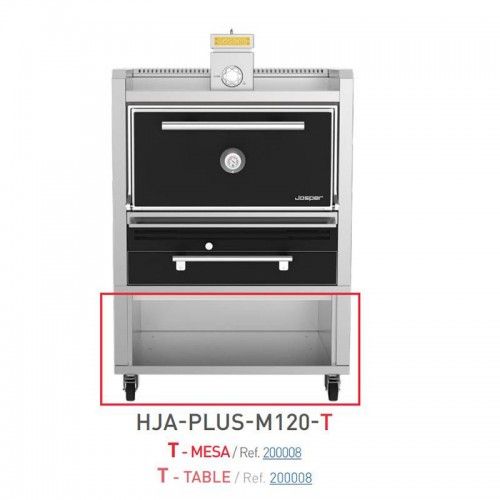 Comprar Horno brasa Josper 120 comensales Clase A con mesa HJA-PLUS-M120-T en Pepebar