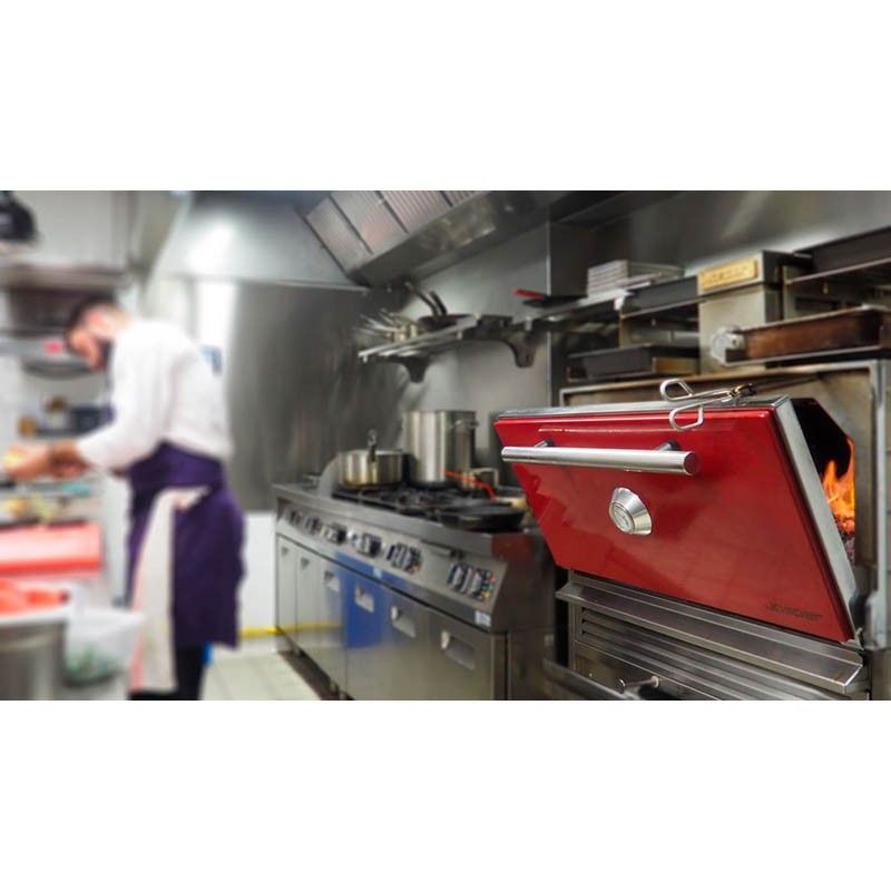Comprar Horno brasa Josper 120 comensales con mesa y cajón HJX-PRO-M120-TD en Pepebar