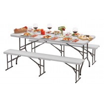 Mesa plegablede plástico 1830mm Bartscher 601179 - Pepebar Mesa plegablede plástico 1830mm Bartscher 601179 - Catálogo Mesas plegables