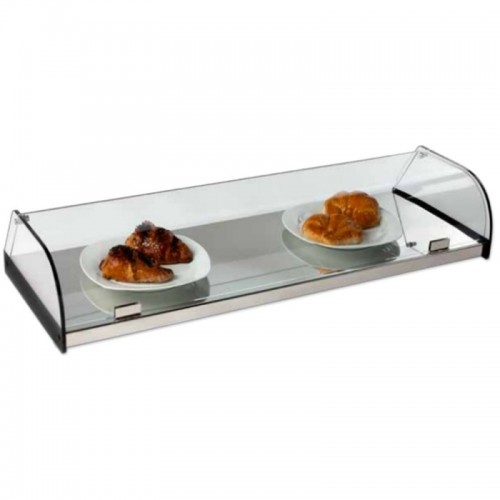 Comprar Vitrina neutra INOX-V 1 estante Varias opciones y medidas Vitrinas Gómez en Pepebar