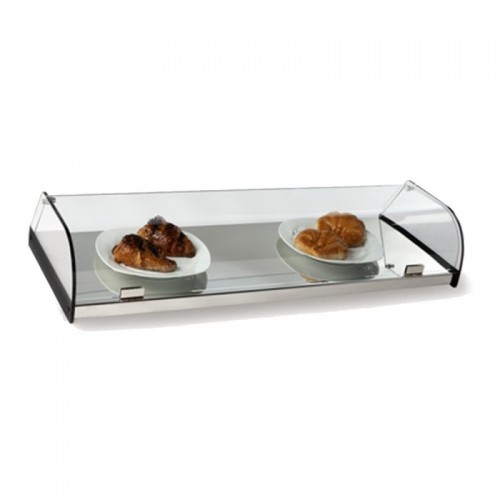 Comprar Vitrina neutra INOX-V 1 estante Varias opciones y medidas Vitrinas Gómez en Pepebar