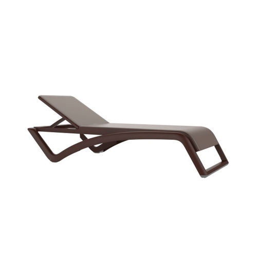 Comprar Tumbona apilable wenge textil en varios colores 2u Resol TSKY1 en Pepebar