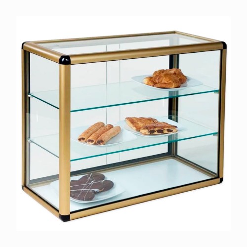 Comprar Vitrina pastelera cerrada VP3.  Ancho 800 mm. Varios colores en Pepebar