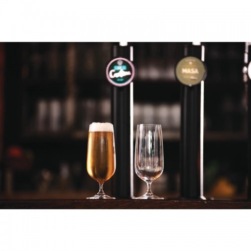 Comprar Vaso de cerveza de cristal para bar 410ml 6 unidades GF742 en Pepebar