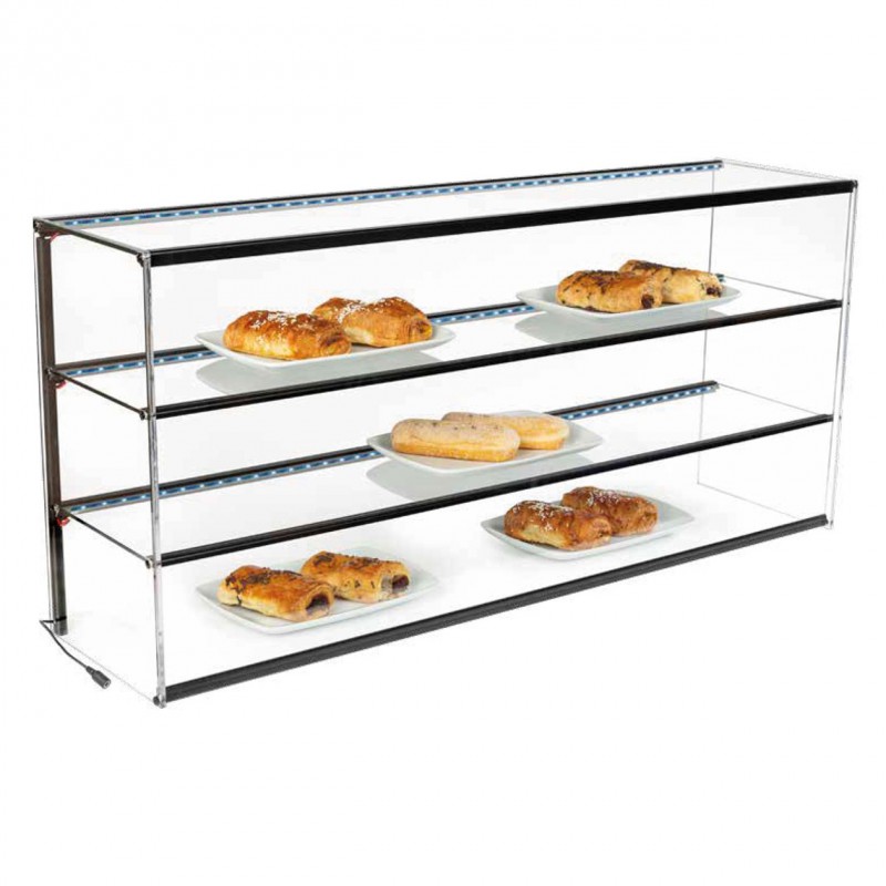 Comprar Vitrina metacrilato y cristal recta VR Varias medidas y colores VG en Pepebar