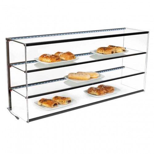 Comprar Vitrina metacrilato y cristal recta VR Varias medidas y colores VG en Pepebar