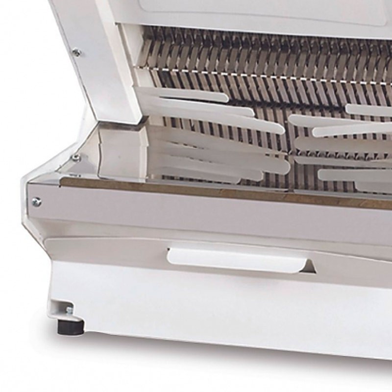 Comprar Cortadora de pan de sobremesa manual EKO blanca SGS en Pepebar