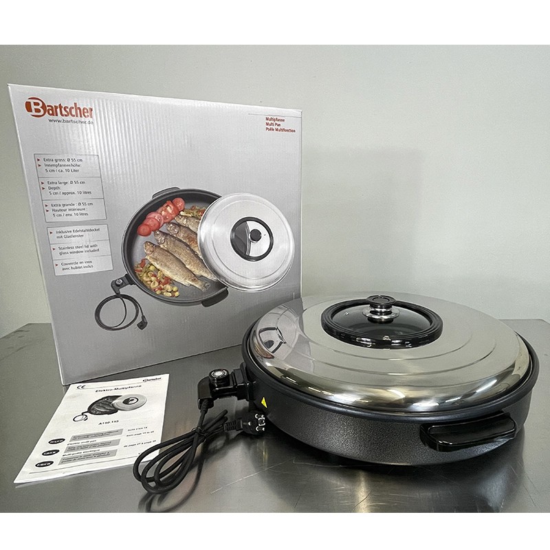 Comprar Sartén eléctrica multifunción 55cm Bartscher A150155 en Pepebar