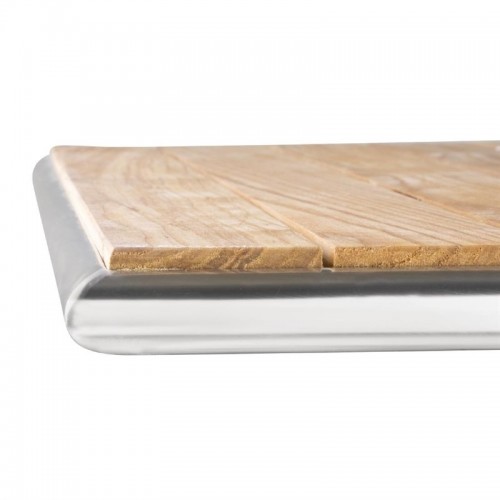 Comprar Mesa hostelería cuadrada alta de fresno 700mm Bolero CG835 en Pepebar