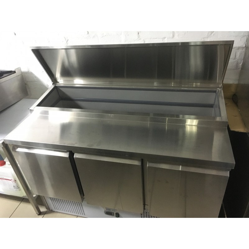 Comprar Mostrador refrigerado para preparación de pizza y ensalada 392L Forcold G-PS300-FC en Pepebar