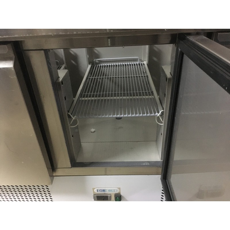 Comprar Mostrador refrigerado para preparación de pizza y ensalada 392L Forcold G-PS300-FC en Pepebar