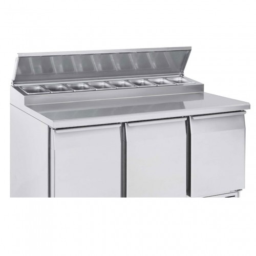 Comprar Mostrador refrigerado para preparación de pizza y ensalada 392L Forcold G-PS300-FC en Pepebar