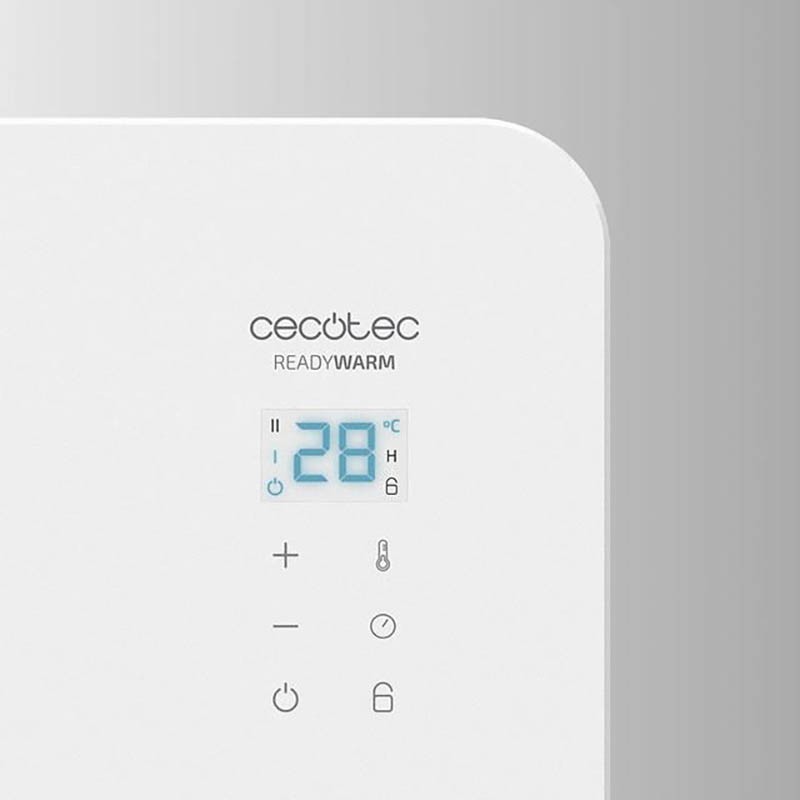 Comprar Convector cristal Ready Warm 6750 Crystal Connection Cecotec en Pepebar