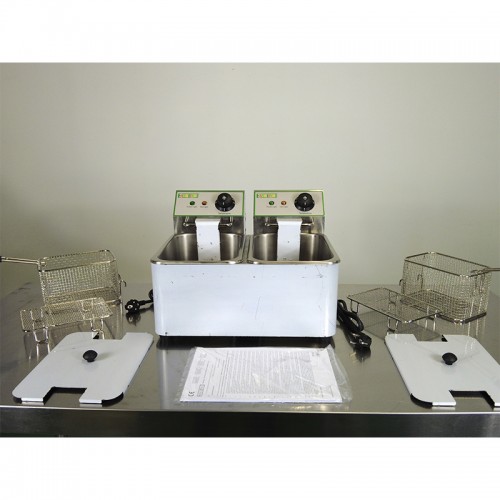 Comprar Freidora doble de 4L + 4L EasyLine Fimar FY44L en Pepebar