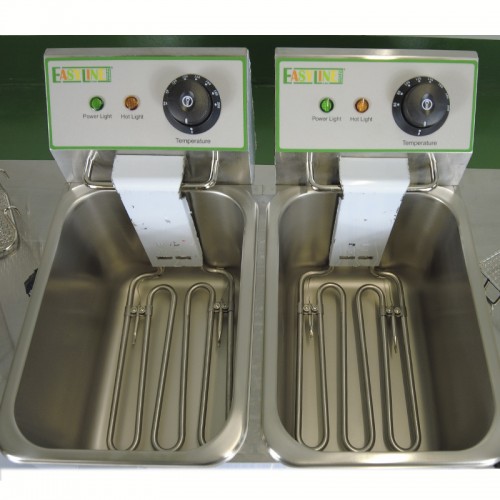 Comprar Freidora doble de 4L + 4L EasyLine Fimar FY44L en Pepebar