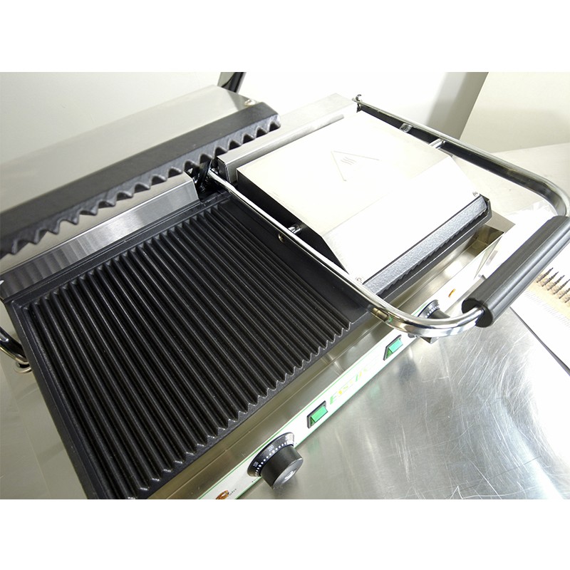 Comprar Grill hierro fundido placa acanalada y lisa doble placa EasyLine Fimar EG03M en Pepebar