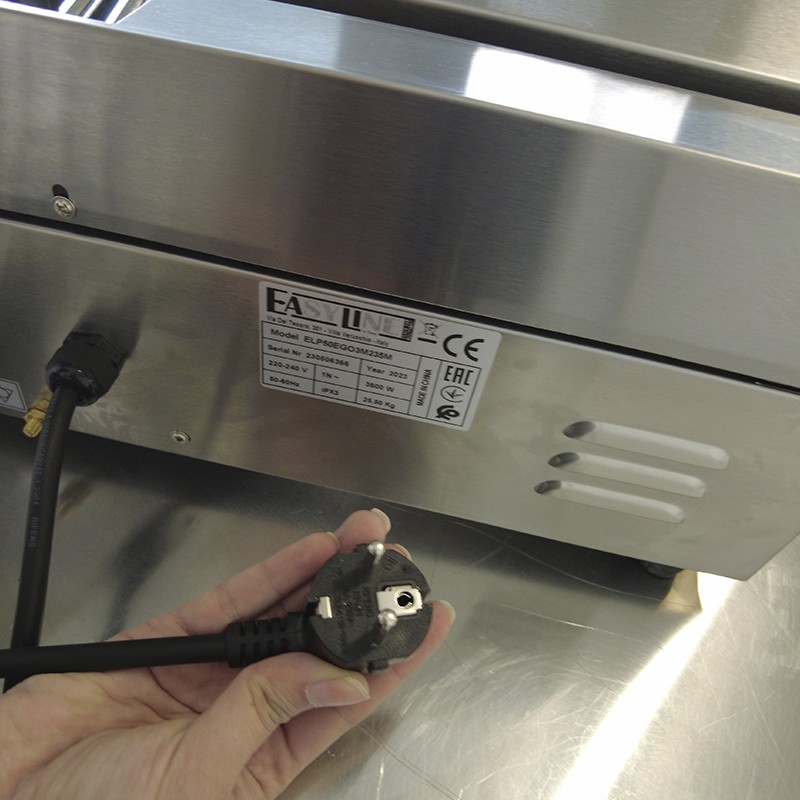 Comprar Grill hierro fundido placa acanalada y lisa doble placa EasyLine Fimar EG03M en Pepebar