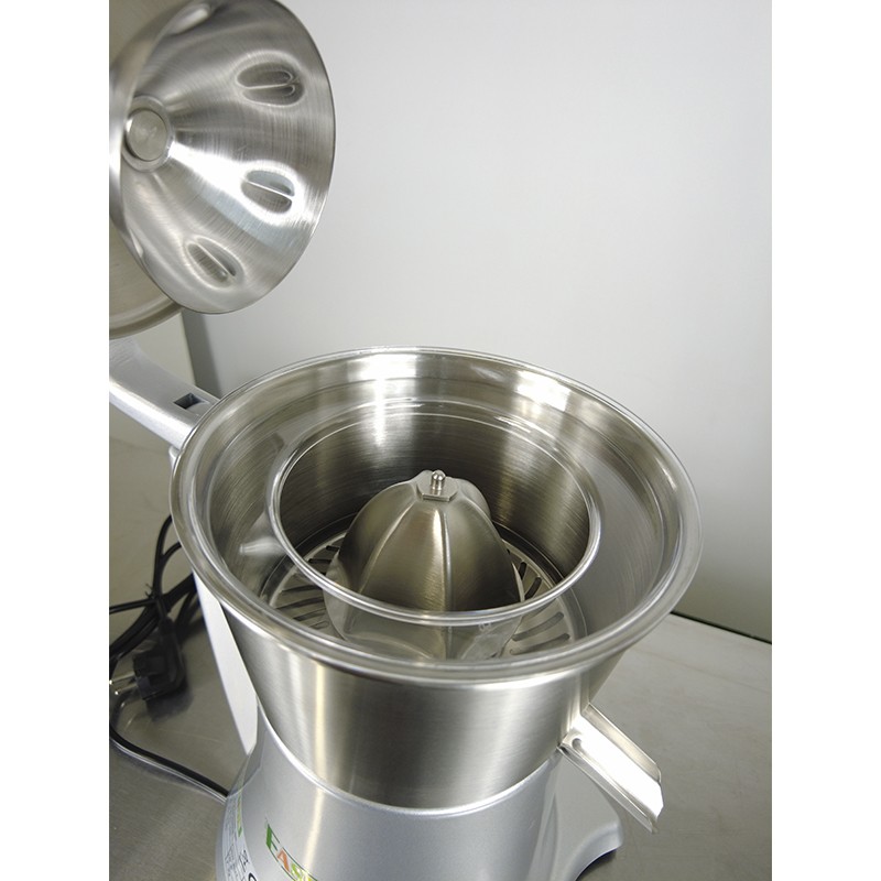 Comprar Exprimidor de cítricos eléctrico depósito acero inox con palanca Fimar SMCJ6 en Pepebar