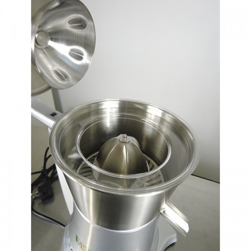 Comprar Exprimidor de cítricos eléctrico depósito acero inox con palanca Fimar SMCJ6 en Pepebar