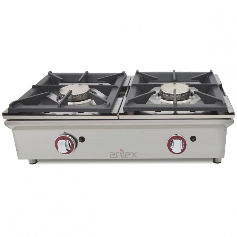 Comprar Cocina a gas sobremostrador 2 quemadores 80CG en Pepebar