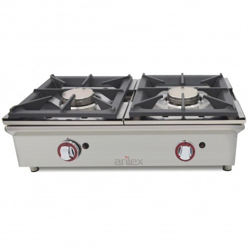 Comprar Cocina a gas sobremostrador 2 quemadores 80CGN en Pepebar
