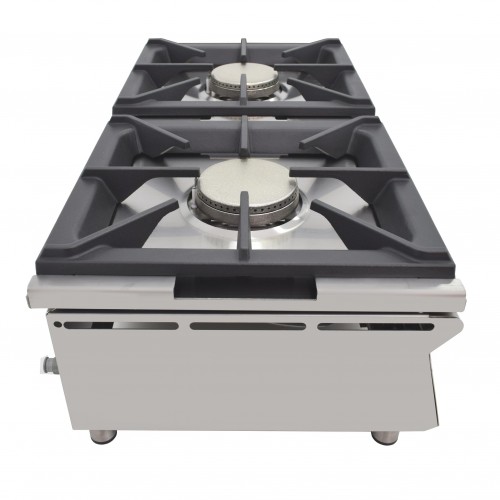 Comprar Cocina a gas sobremostrador 2 quemadores 80CGN en Pepebar