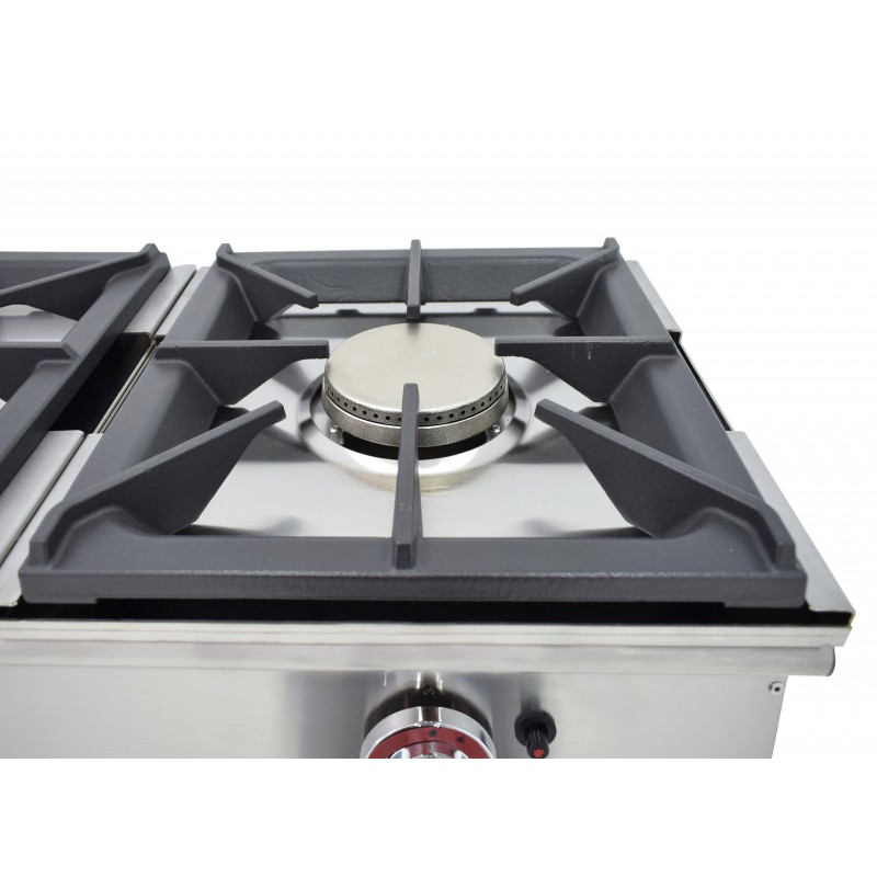 Comprar Cocina a gas sobremostrador 2 quemadores 80CGN en Pepebar