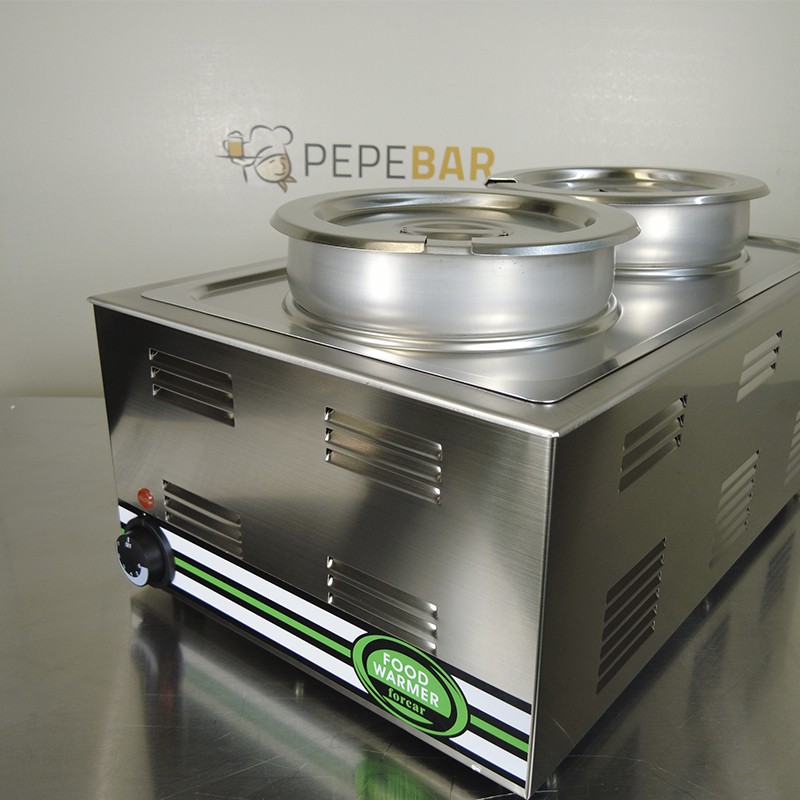 Comprar Baño maría redondo 2 ollas de 8 litros Fimar BMP7720 en Pepebar