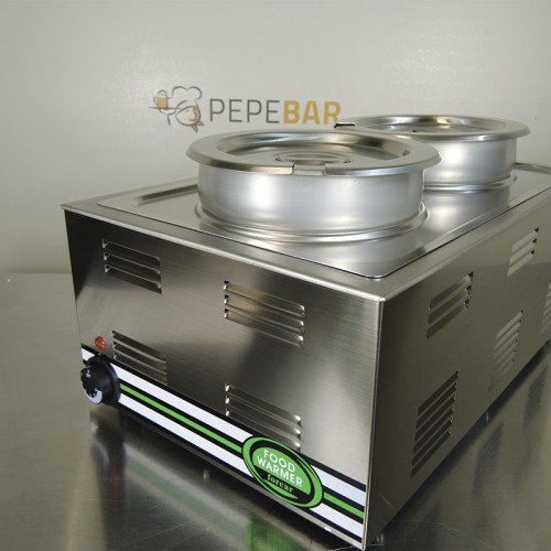 Comprar Baño maría redondo 2 ollas de 8 litros Fimar BMP7720 en Pepebar