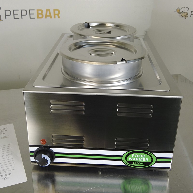 Comprar Baño maría redondo 2 ollas de 8 litros Fimar BMP7720 en Pepebar