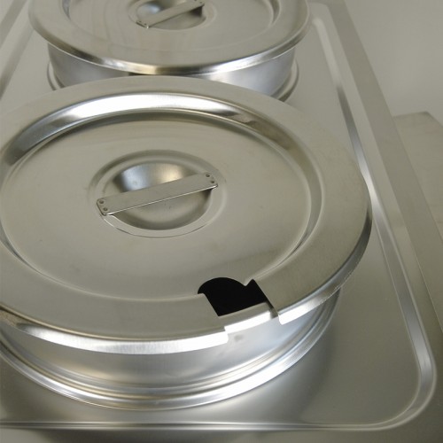 Comprar Baño maría redondo 2 ollas de 8 litros Fimar BMP7720 en Pepebar