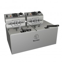 Freidora eléctrica sin grifo 9+9 litros 230V FA10+10MAX230