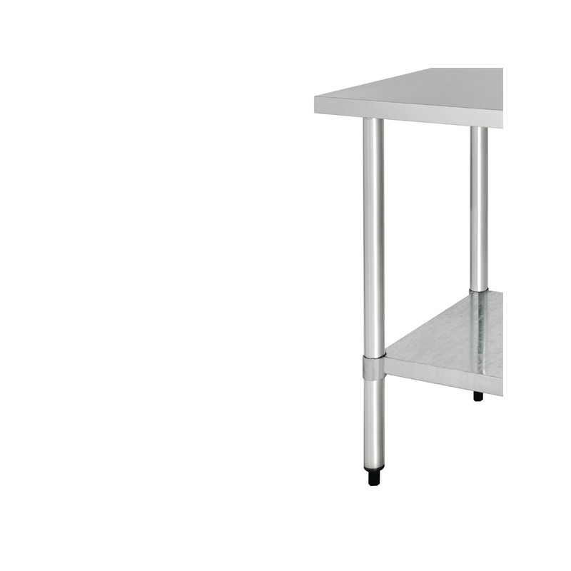 Comprar Mesa de acero inoxidable 900mm de ancho GJ501 Vogue en Pepebar