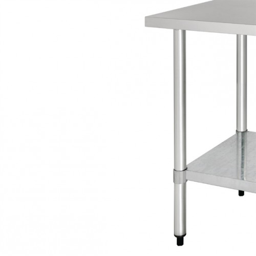 Comprar Mesa de acero inoxidable 900mm de ancho GJ501 Vogue en Pepebar