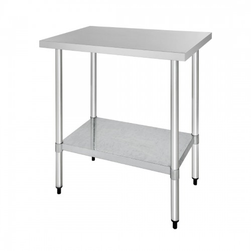 Comprar Mesa de acero inoxidable 900mm de ancho GJ501 Vogue en Pepebar