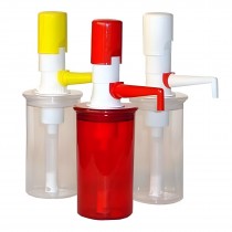 Dosificador de plástico de colores 25 cc capacidad de 1 litro