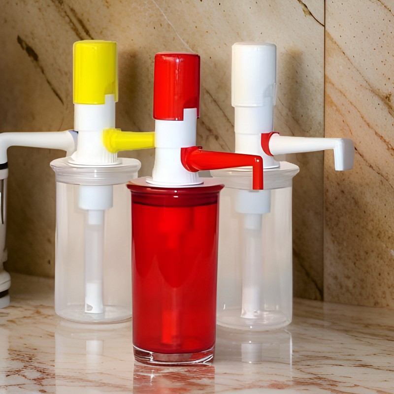 Comprar Dosificador de plástico de colores 25 cc capacidad de 1 litro en Pepebar