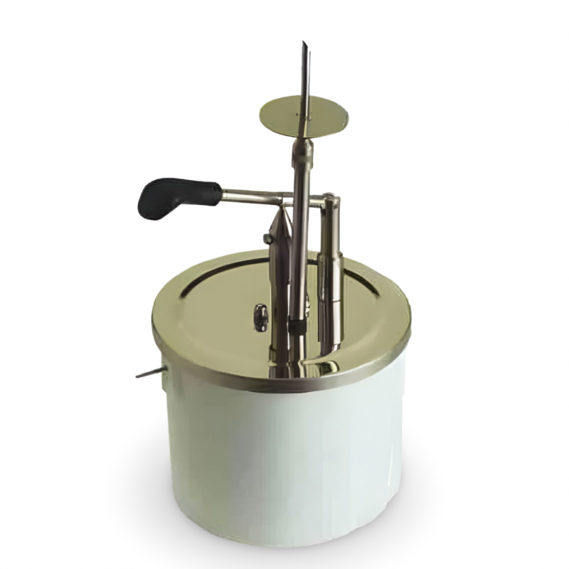 Comprar Dosificador chocolates y cremas cilíndrico con inyección simple y cubo de 10 litros en Pepebar