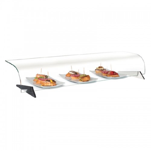 Vitrina expositora de cristal abierta SI Varias medidas con cristal recto o curvo VG Comprar Vitrina expositora de cristal abierta SI Varias medidas con cristal recto o curvo VG en Pepebar