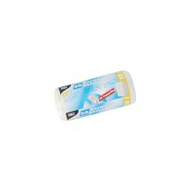 30 Bolsa de basura con asa, HDPE 10 l 42 cm x 39,5 cm transparente 12079
