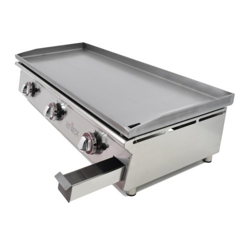 Comprar Plancha a gas acero laminado 6 mm 8,25 kW 100PGLN en Pepebar