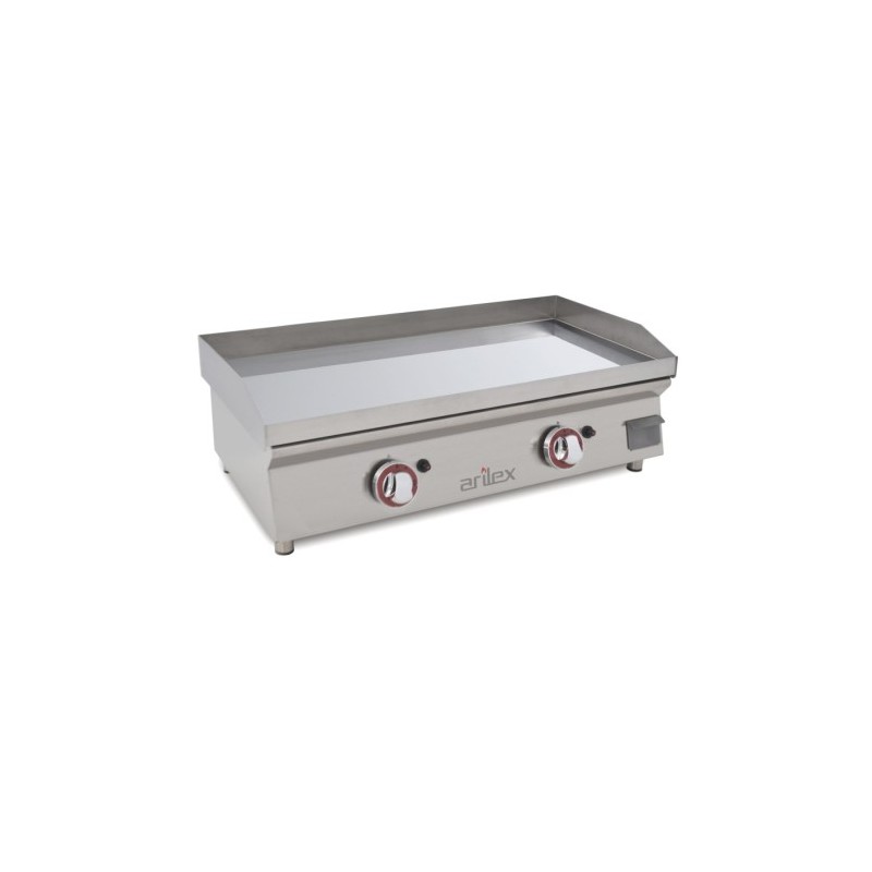 Comprar Plancha a gas acero 15 mm con baño cromo duro 8,25 kW 80PGCN en Pepebar